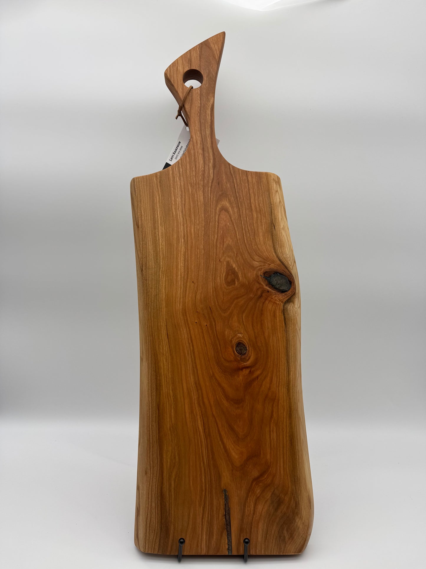 Live Edge Cherry Wood Charcuterie Board