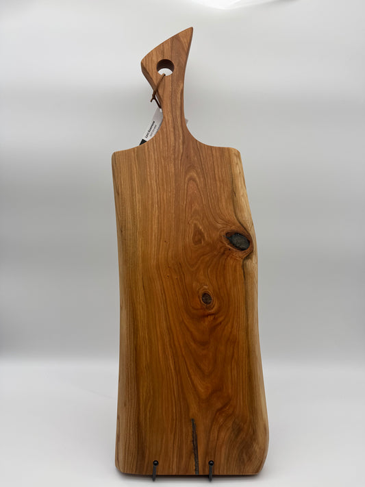Live Edge Cherry Wood Charcuterie Board