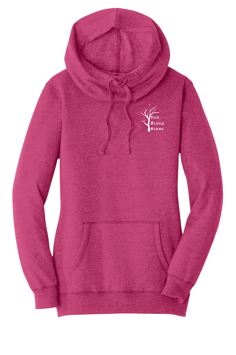 Fox Ridge Slabs District 493 Pink Hooded Sweatshirt